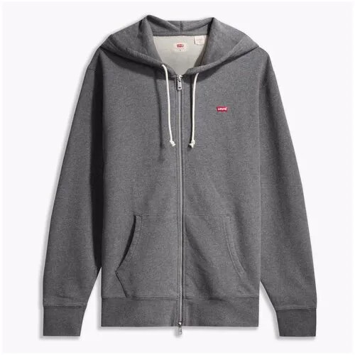 Свитшот Levi's THE ORIGINAL HM ZIP UP, размер S, серый