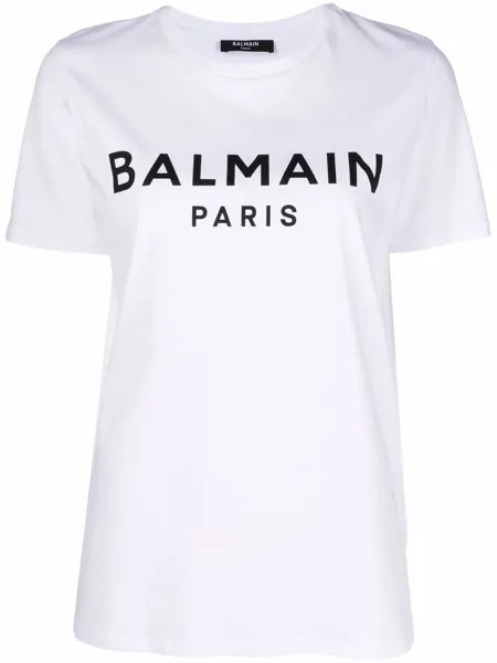 Balmain футболка с логотипом