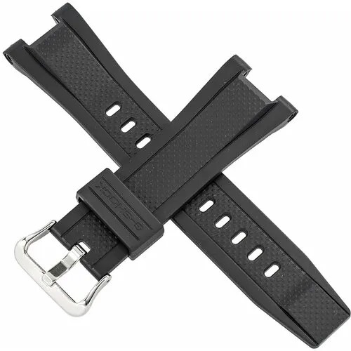 Ремень чёрный матовый пластик Casio GST-S300-1A