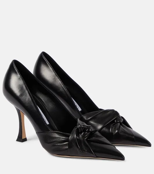 Кожаные туфли hedera Jimmy Choo, черный