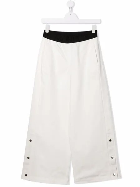 Moncler Enfant спортивные брюки с логотипом