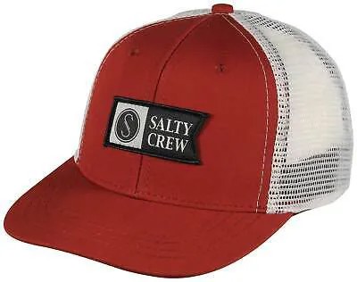 Кепка Pinnacle Retro Trucker для мальчика Salty Crew Boy — Ржавый/Белый — Новинка