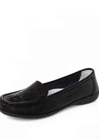 Мокасины женские ZENDEN comfort 79-30WG-041Z черные 36 RU
