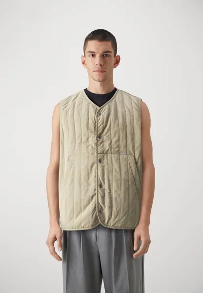 Жилет SLHTIDE QUILT GILET Selected Homme, бежевый