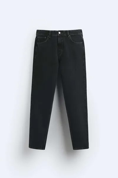 Джинсы Zara Slim Fit, черный