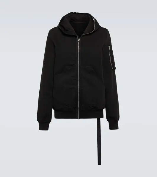 Хлопковая куртка-бомбер Drkshdw By Rick Owens, черный