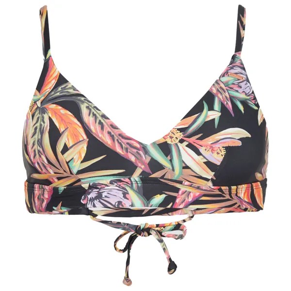 Верх бикини O'Neill Women's Wave Top, цвет Black Tropical Flower