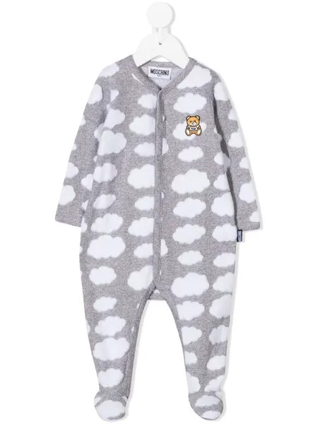Moschino Kids пижама с принтом