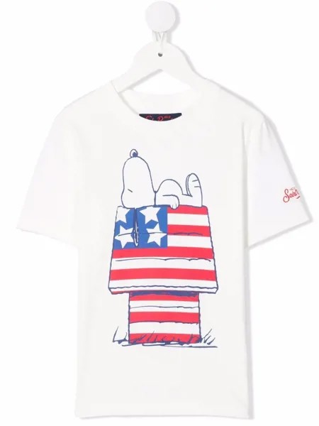 MC2 Saint Barth Kids футболка с принтом Snoopy