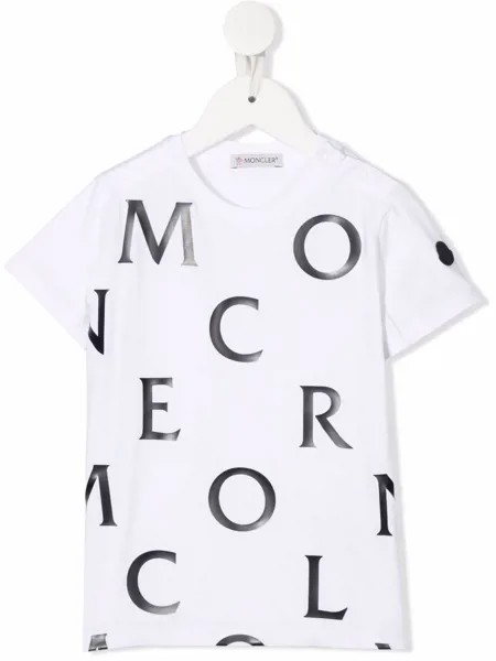 Moncler Enfant all-over logo-print T-shirt