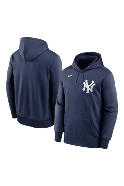 Толстовка Nike New York Yankees с надписью Therma Performance Nike, синий