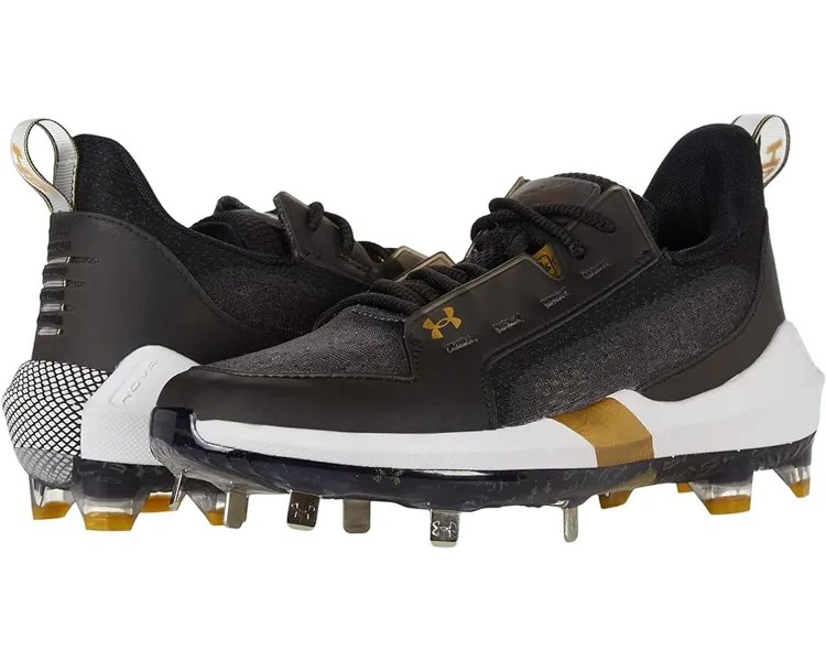 Кроссовки Under Armour Harper 6 Low Baseball Cleat, цвет Black/Black