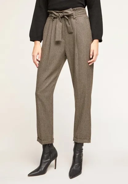 Брюки Con Pinces E Cintura Motivi, цвет grigio
