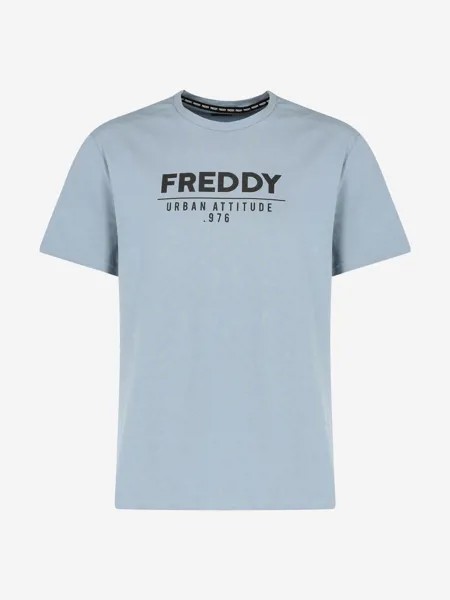 Футболка мужская Freddy, Голубой, размер 46-48