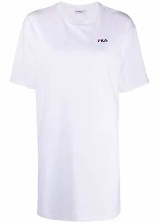 Fila платье-футболка с вышитым логотипом