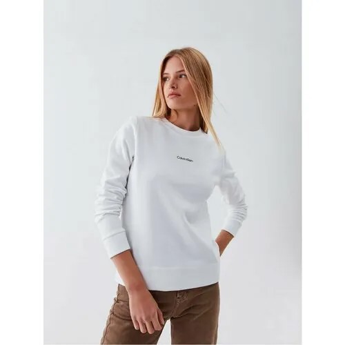 Лонгслив CALVIN KLEIN, размер S [INT], белый