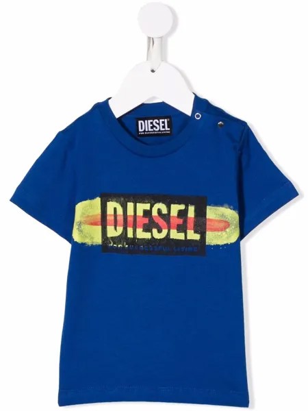 Diesel Kids футболка с логотипом