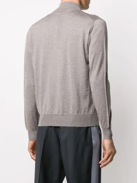 Canali кардиган на молнии, нейтральный цвет