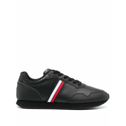Кроссовки TOMMY HILFIGER, размер 44 EU, чёрный