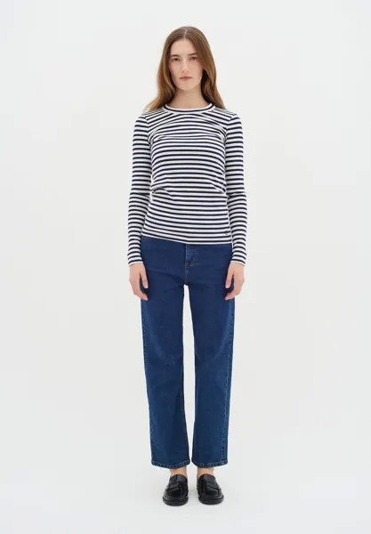 Вязаный свитер DAGNAIW STRIPED InWear, цвет whisper white midnight magic