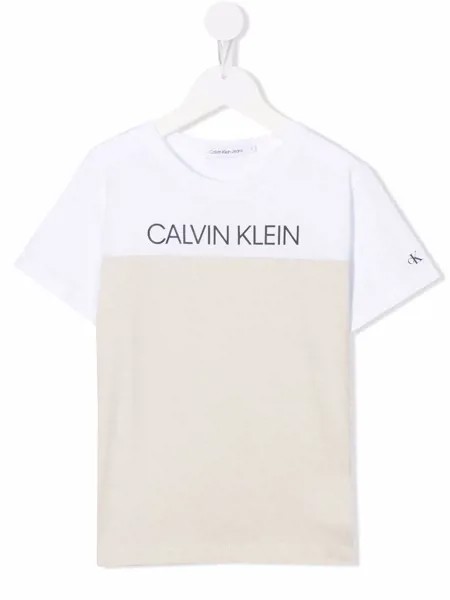 Calvin Klein Kids logo-print T-shirt