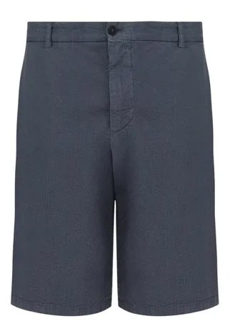 Хлопковые шорты свободного кроя Giorgio Armani