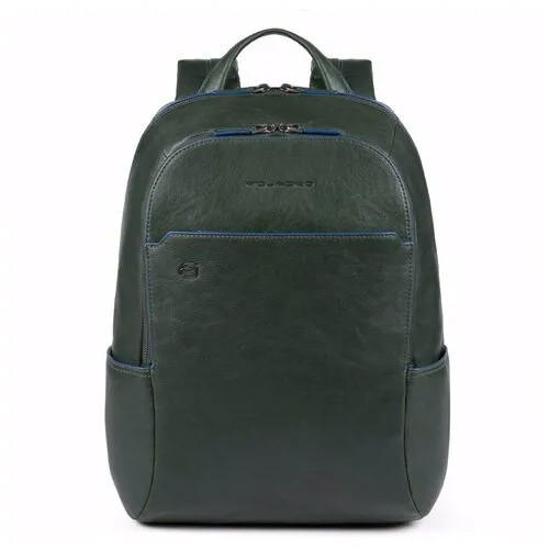 Рюкзак Piquadro CA3214B2S/VE мужской кожаный зеленый