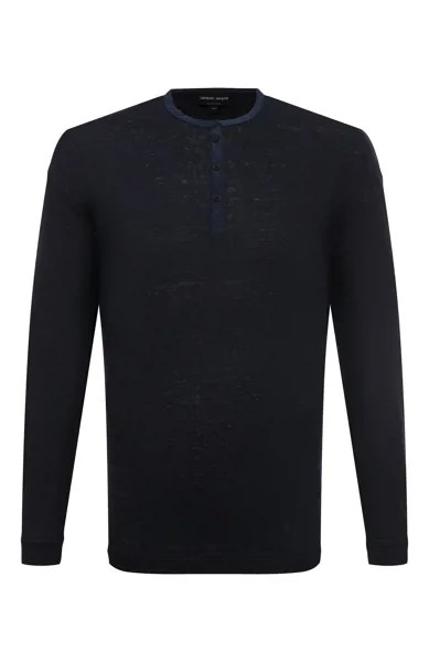 Льняной лонгслив Giorgio Armani