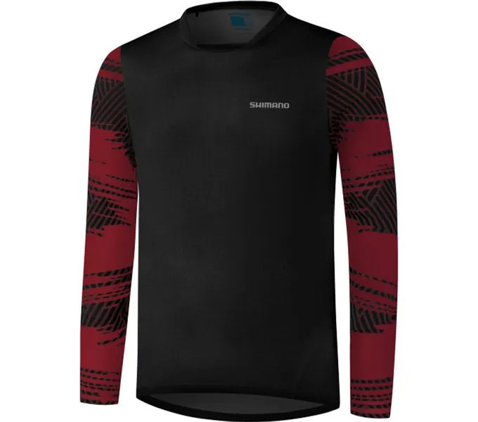 Рубашка SHIMANO Long Sleeve Jersey MYOKO L.S., цвет Spicy Red