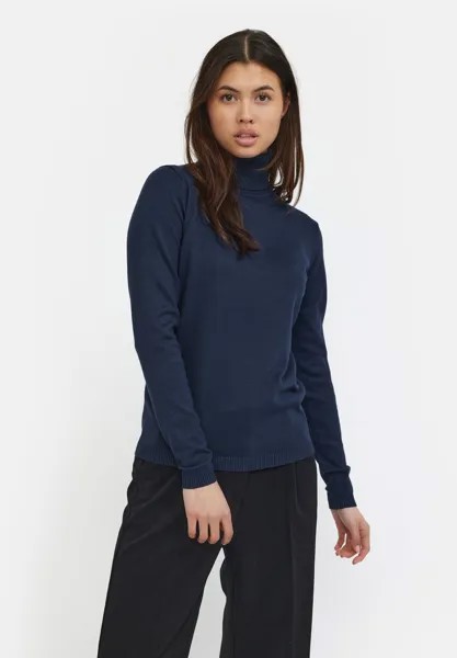 Свитер Marla Rollneck Soft Rebels, цвет total eclipse