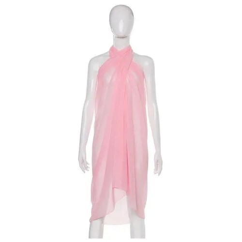 Парео женское, цвет светло-розовый, размер 120х170 см