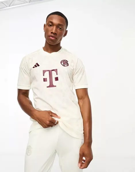 Белая футболка из джерси adidas Football FC Bayern Мюнхен adidas performance