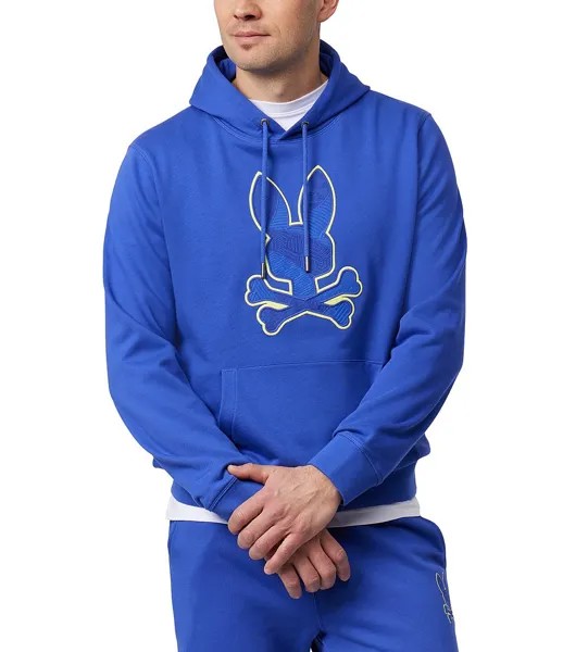 Толстовка Psycho Bunny Lenox, синий