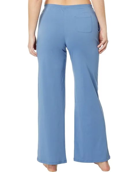 Брюки Skin Organic Cotton Christine Pants with Pockets, цвет Ocean Blue