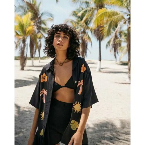Рубашка BILLABONG, размер S, черный