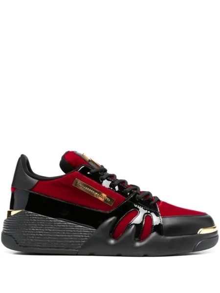Giuseppe Zanotti кроссовки Talon с логотипом, красный