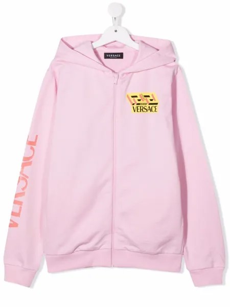 Versace Kids худи Medusa Smile на молнии