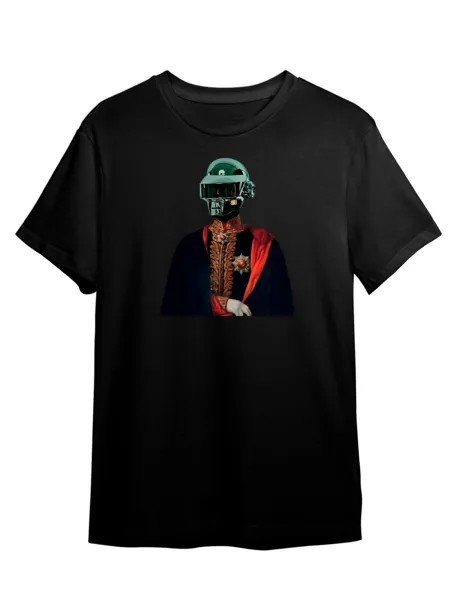 Футболка унисекс Каждому Своё Daft Punk/Дафт Панк MGDP1 черная S