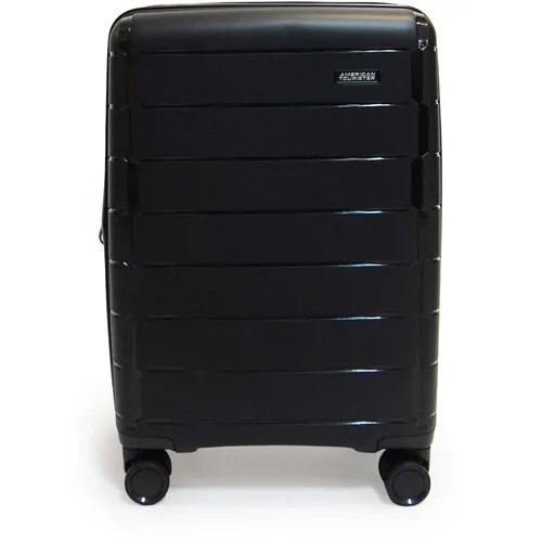 Чемодан American Tourister, 44 л, размер S, черный