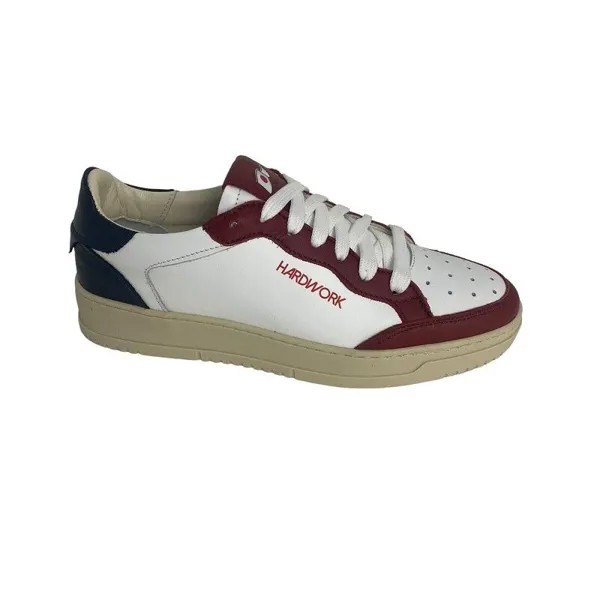 Мужская обувь Hard Work Sneakers S03 Белый Синий Красный