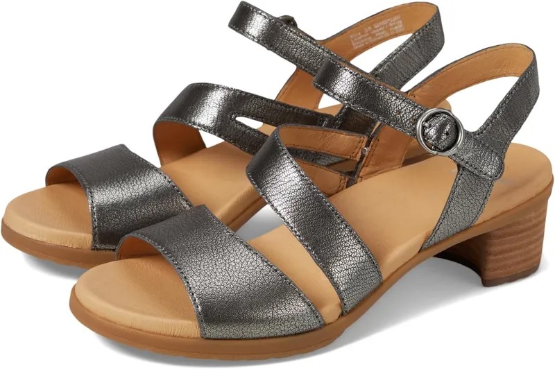 Сандалии Dansko Tansy, цвет Gunmetal Metallic