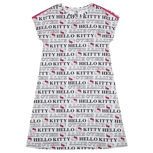 Сорочка PlayToday для девочки c принтом Hello Kitty размер 140