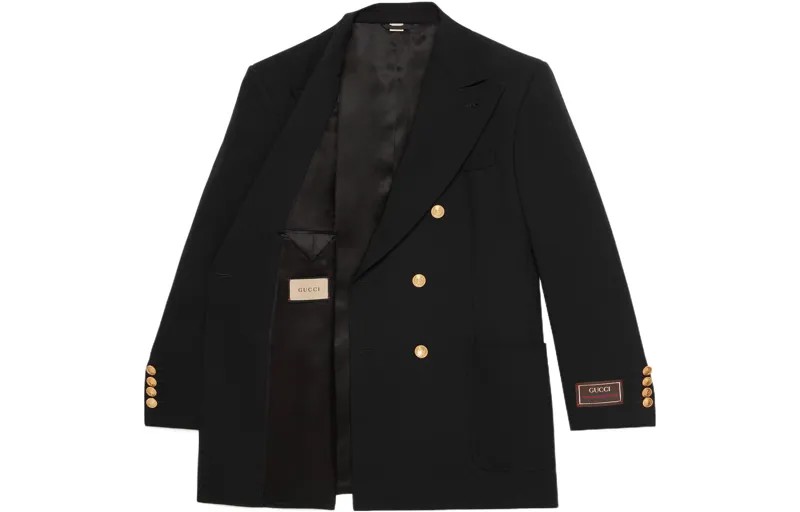 Мужской деловой костюм GUCCI, цвет Black