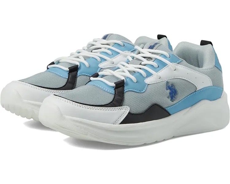 Кроссовки U.S. POLO ASSN. U-Barry-B, цвет Grey/Blue