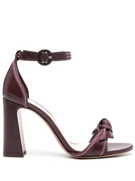 Alexandre Birman сандалии с шипами Clarita 90 мм, красный