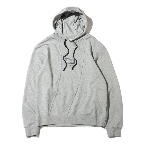 Толстовка Air Jordan x Paris Saint-Germain Front Logo Fleece Pullover Hoodie Asia Sizing 'Dark Grey Heather', серый