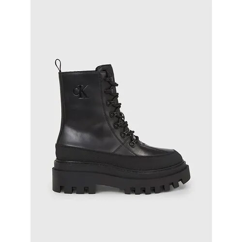 Ботинки CALVIN KLEIN, размер 39 EU, черный