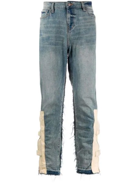 VAL KRISTOPHER джинсы с карманами на молнии