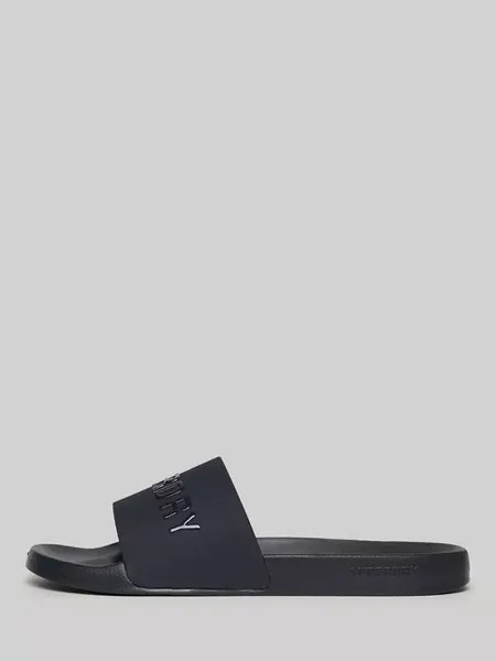 Шлепанцы Superdry Vegan Logo Pool, цвет rich/navy