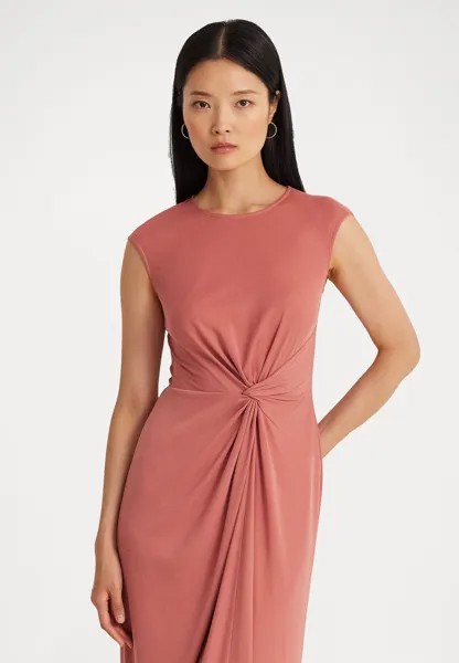 Платье из джерси Lauren Ralph Lauren BREGILLY SLEEVELESS DAY DRESS, цвет pink mahogany